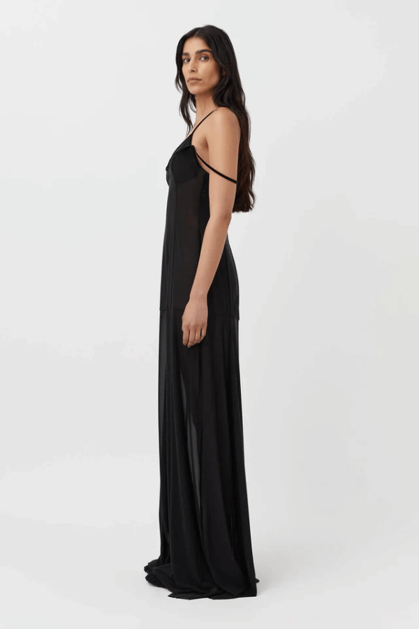 Camilla and Marc | Leander Maxi Dress Black | Girls with Gems