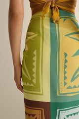 Square Pareo	Surya Tile Silk