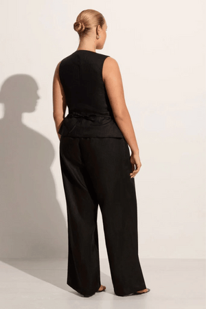 Faithfull the Brand | Stanze Vest Black | Girls With  Gems