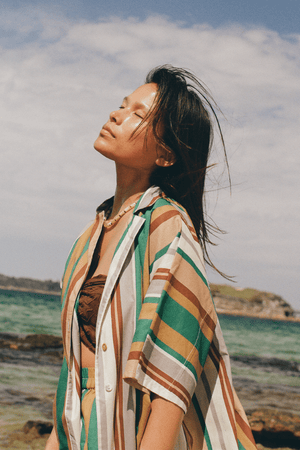 Soleil Soleil | Overswim Set Skyline | Girls with Gems