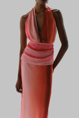 Lima Maxi Dress Flor De Cantuta