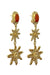 Mountain and Moon | Allegra Earrings Red Onyx | Girls with Gems