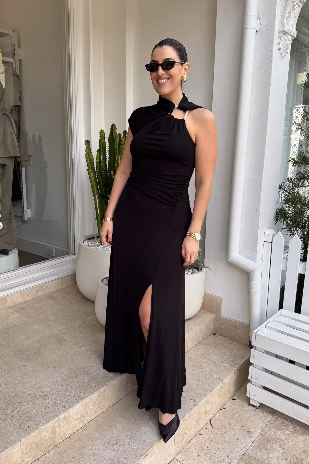 allegra midi dress Allegra Midi Dress Black