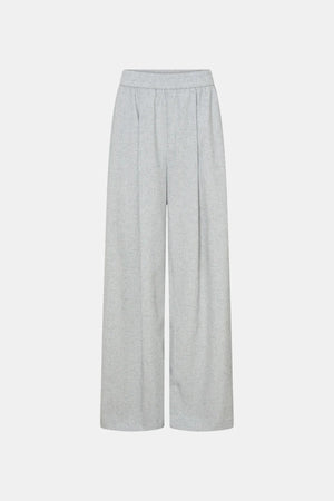 Alta Pant Light Blue Marle by Camilla and Marc, mid-rise tailored pants in a soft blue marle, perfect for polished day-to-night outfits.