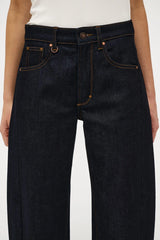 Amber Barrel Resonate by Neuw Denim – mid-rise slim barrel leg jeans with sculpted side panel detail.