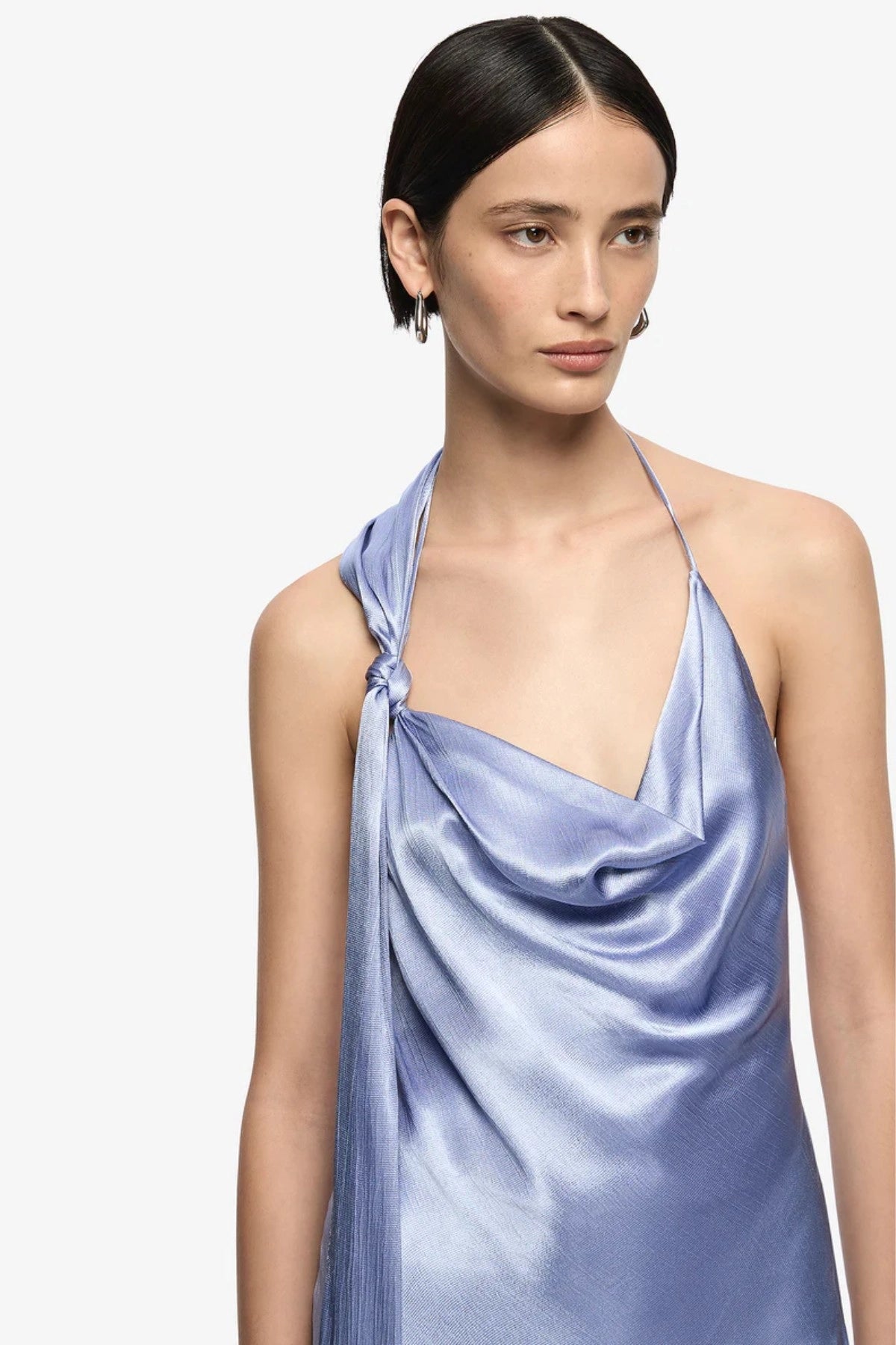 bec and bridge classic midi dress periwinkle ANGELYNE DRAPE MAXI DRESS