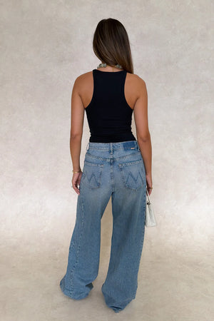 Aria Tank Black by Sneaky Link – a sculpting stretch tank with smooth seamless feel. Perfect for flattering everyday wear.