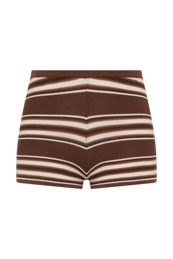 Playa Mini Short Ombre Stripe Macro Carob