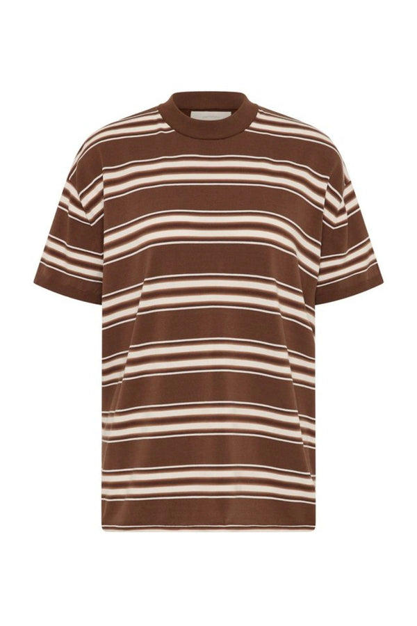 Le Paz Top Ombre Stripe Macro Carob