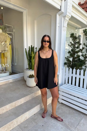 Boston Mini Dress Black