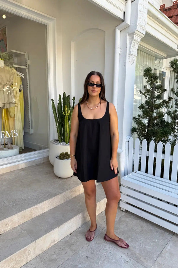 Boston Mini Dress Black