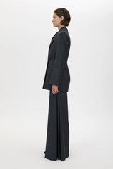 Ascent Hourglass Blazer Dark Grey by camilla and marc – double breasted wool blazer with sculpted hourglass fit.