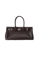 Austenne Bag Dark Rouge by Reh Studios – genuine leather shoulder bag with structured silhouette and adjustable strap for everyday styling.