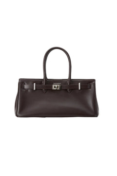 Austenne Bag Dark Rouge by Reh Studios – genuine leather shoulder bag with structured silhouette and adjustable strap for everyday styling.