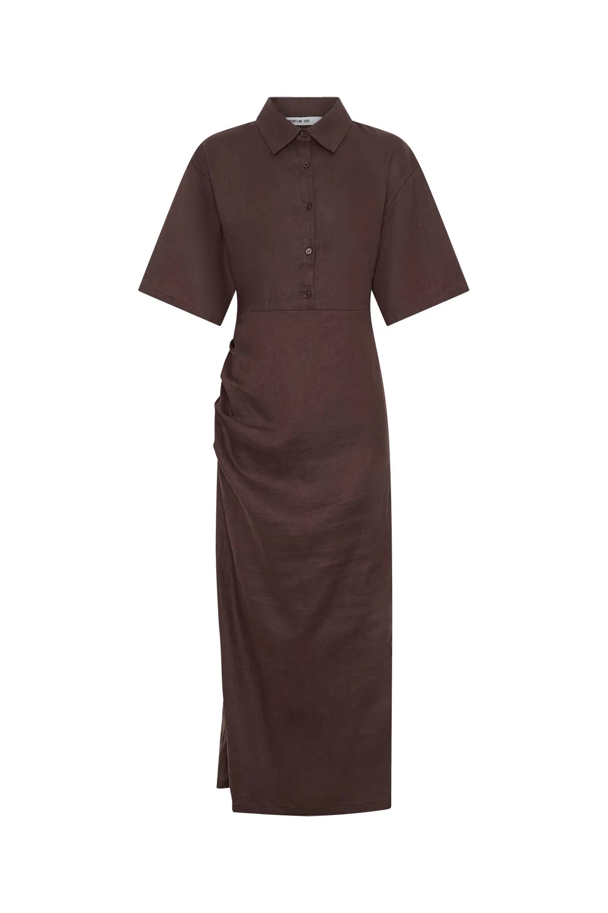 Lefka Midi Dress Chocolate