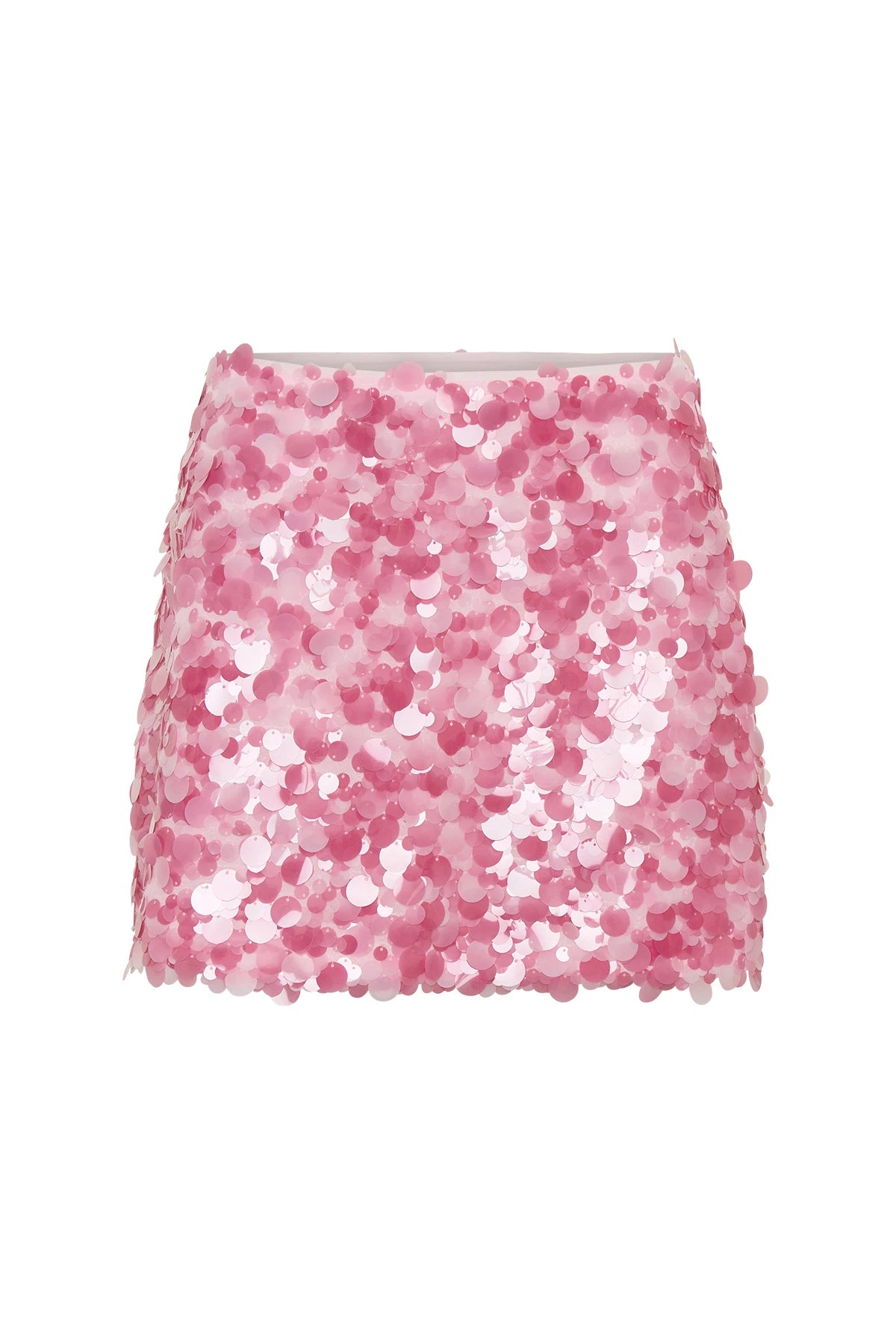 Margot Sequin Mini Skirt Pink