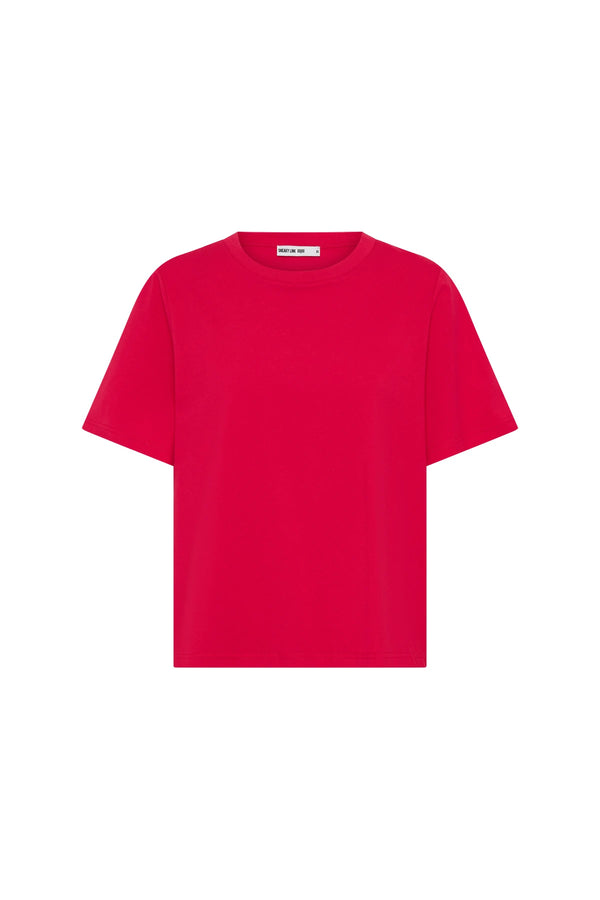 Boyfriend Tee Red
