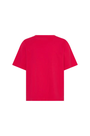 Boyfriend Tee Red