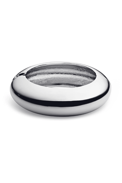 Bangle Cuff in Silver by Noah The Label, gold vermeil cuff with soft curves. Perfect for stacking or everyday styling.