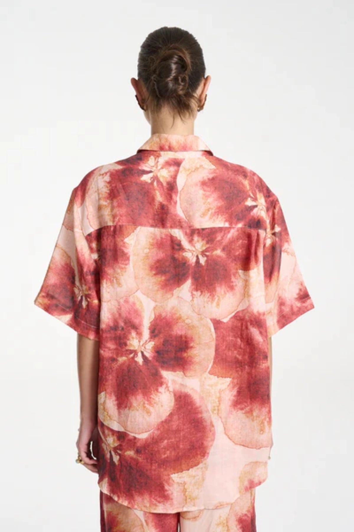 Big Shirt by Summi Summi — an oversized lightweight cotton shirt in the Aloha print, perfect for relaxed layering or wearing as a short dress.