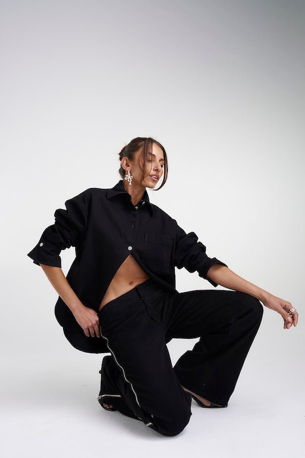 Summi Summi | Boss Shirt Black | Girls with Gems