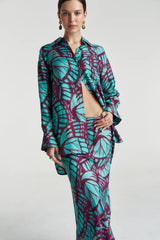 Boss Long Sleeve Jade Butterfly by Summi Summi – printed long sleeve shirt in signature butterfly print with relaxed fit.