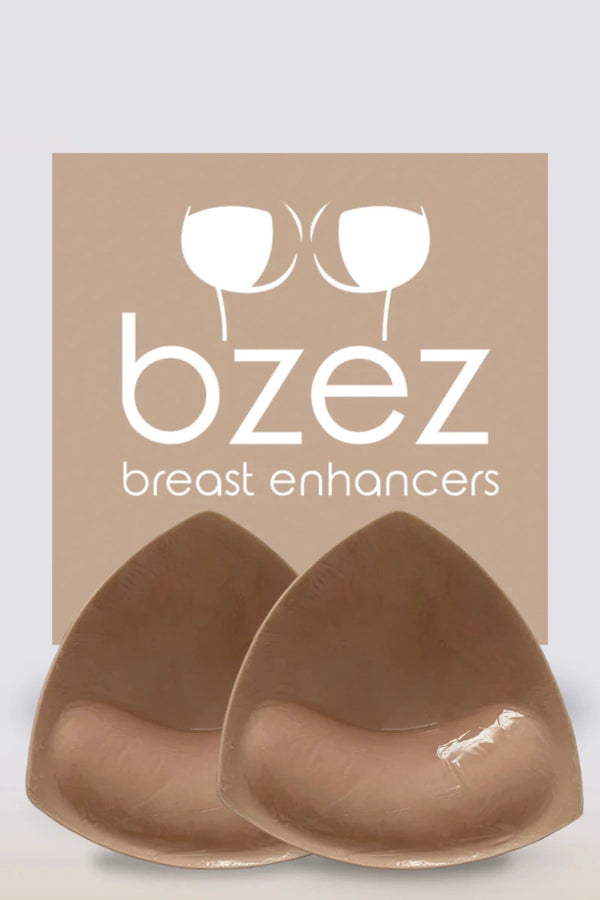 Breast Enhancer Inserts Subtle Boost by Bzez, reusable adhesive padding for natural volume and seamless shaping under fitted outfits.