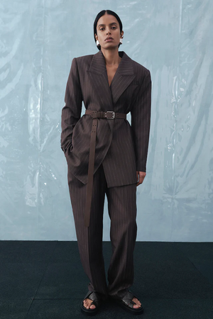 Camilla and Marc | Landon Suede Belt Chocolate | Girls with Gems