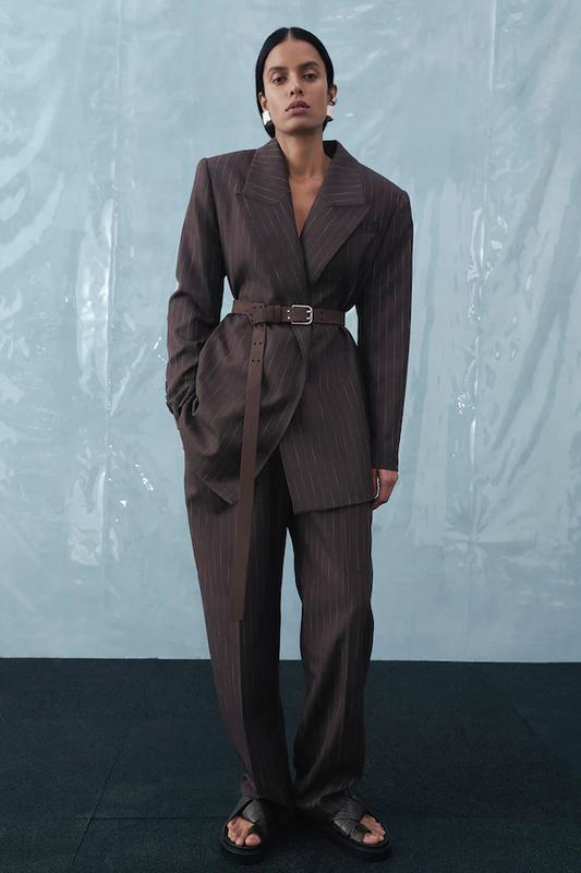 Camilla and Marc | Landon Suede Belt Chocolate | Girls with Gems