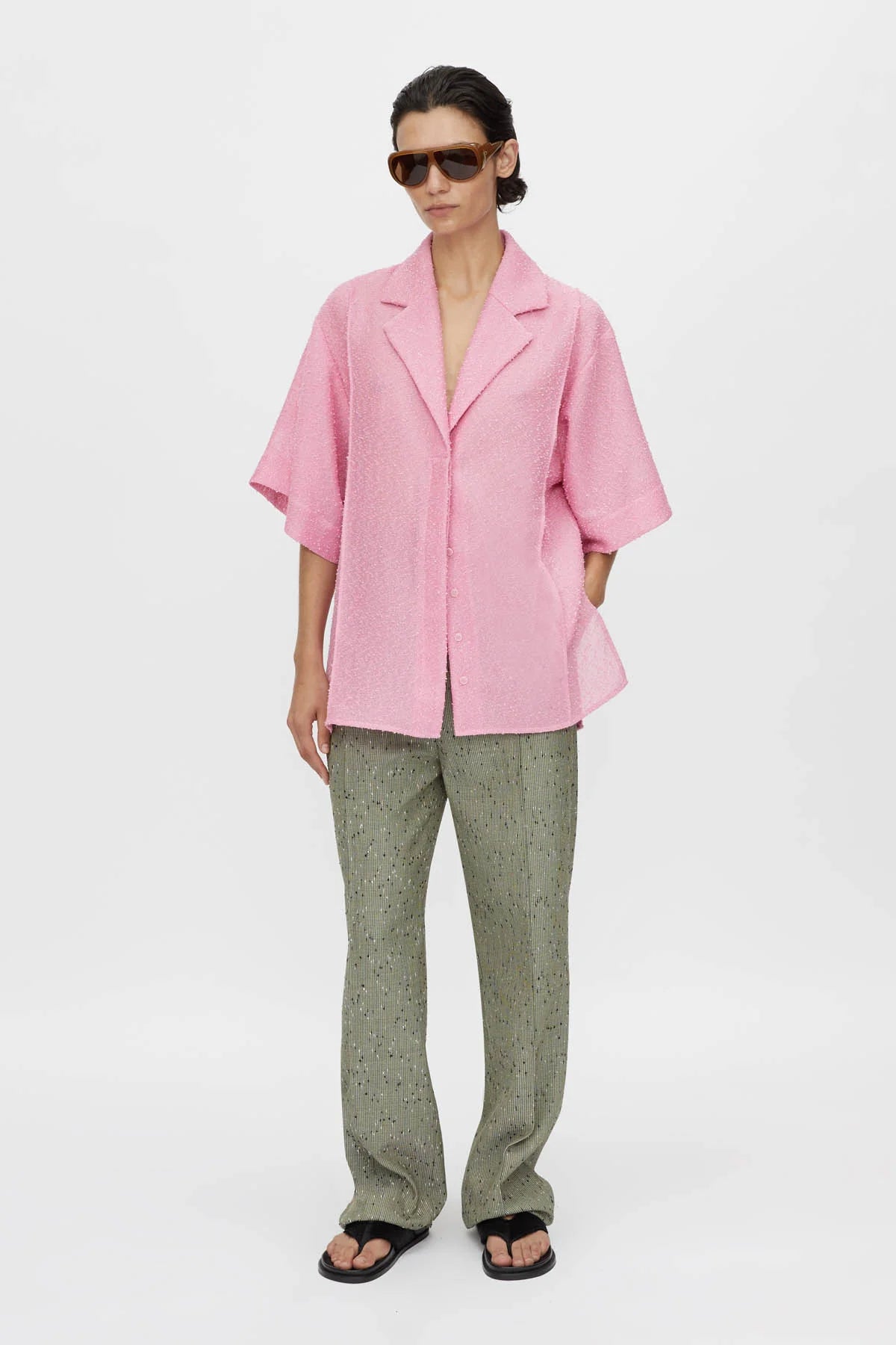 Merle Shirt Rose Pink