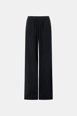 Canova Pant by Camilla and Marc, a relaxed black jersey pant with drawcord waist, faux fly detail and mid-rise fit.