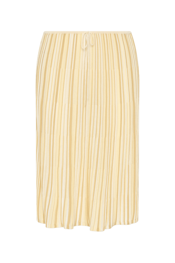 Faithfull the Brand | Citara Drawstring Skirt Butter Stripe | Girls with Gems