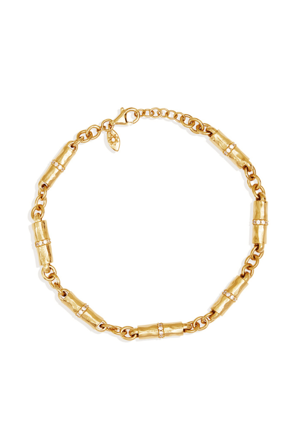 By Charlotte | 18k Gold Vermeil Stay Wild Bracelet | Girls With Gems