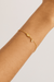 By Charlotte | 18k Gold Vermeil I am Protected Bracelet | Girls With Gems