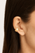 By Charlotte | 18k Gold Vermeil Woven Light Ear Cuff | Girls With Gems