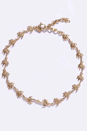 Emma Pills | Palm Spring Choker Gold | Girls with Gems