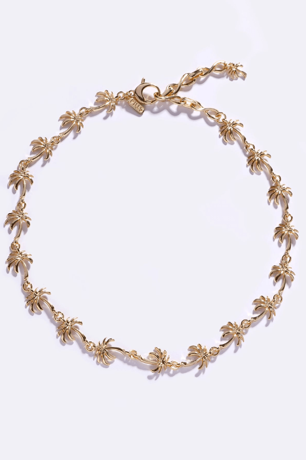 Emma Pills | Palm Spring Choker Gold | Girls with Gems
