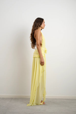 Morena Dress Petal Yellow