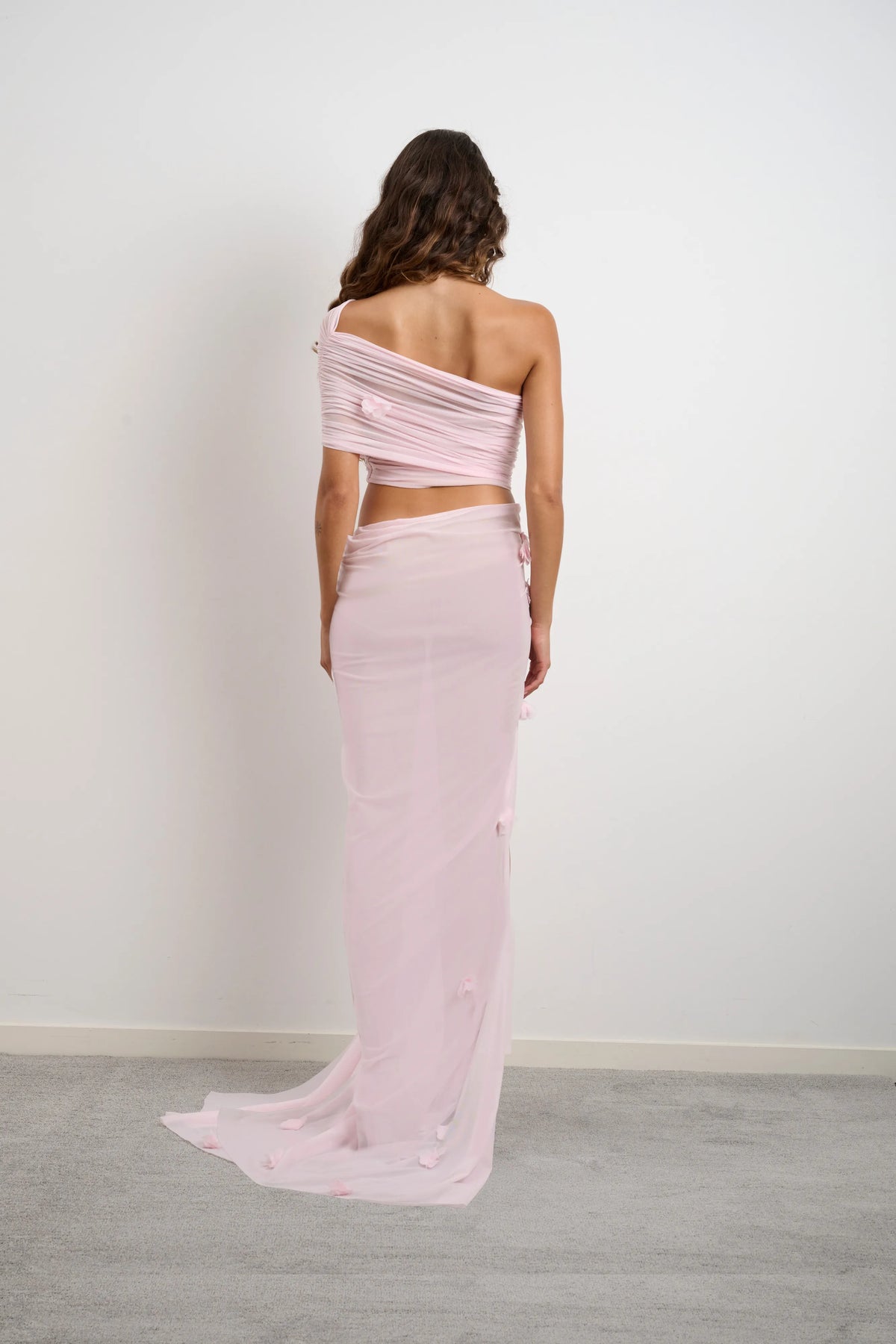 Floral Lara Dress Light Pink