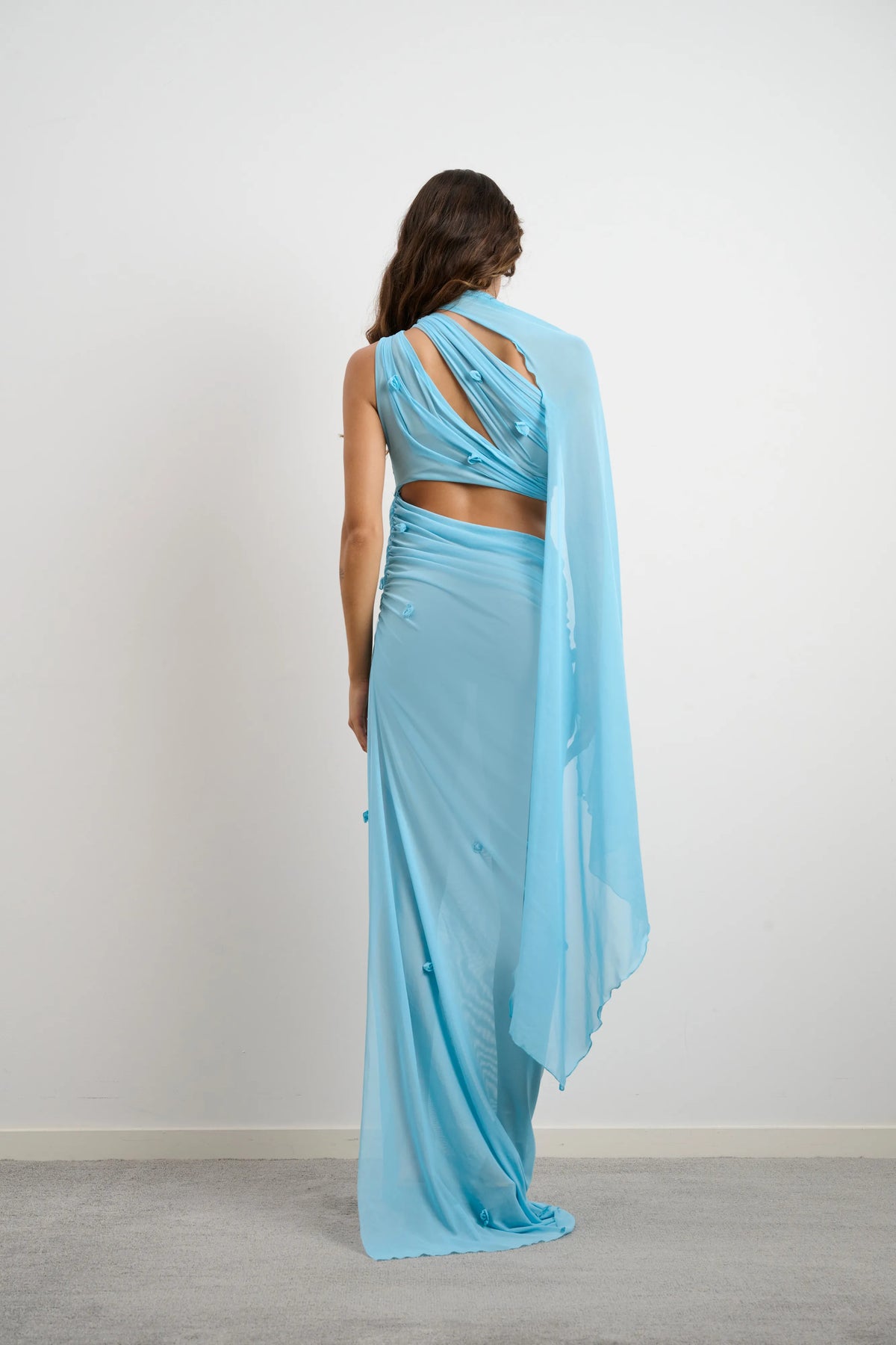 Virelle Dress Aquamarine Blue