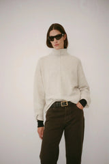 Daria Denim Jean by Camilla and Marc, a mid-rise cropped straight leg jean in espresso brown with classic five-pocket design.