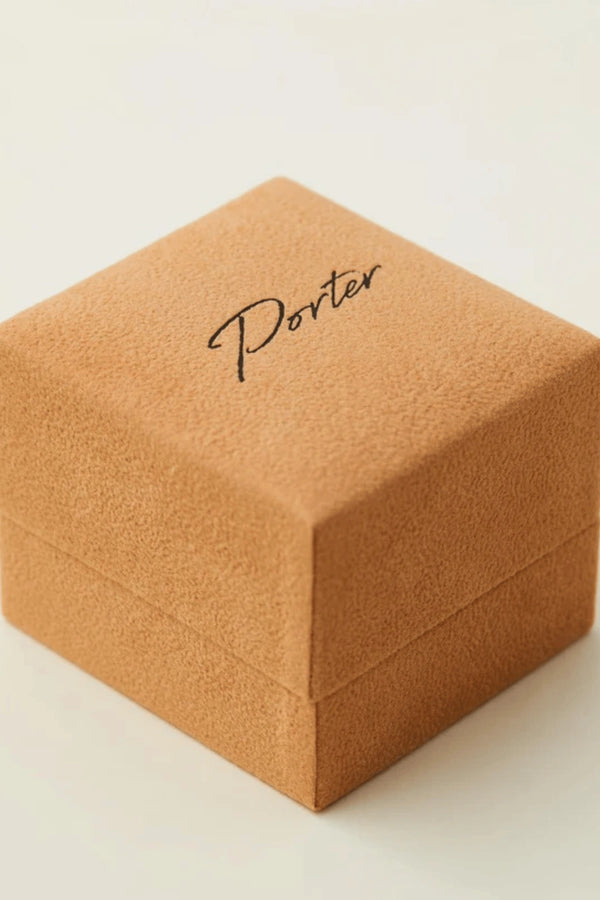 Dina Hoops White Gold by Porter Jewellery – glossy statement hoop earrings with sterling silver base, water-resistant and hypoallergenic.
