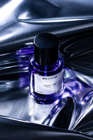 Electric Soul by Who Is Elijah, a bold floral, musk, and spice fragrance with a seductive, unforgettable allure.
