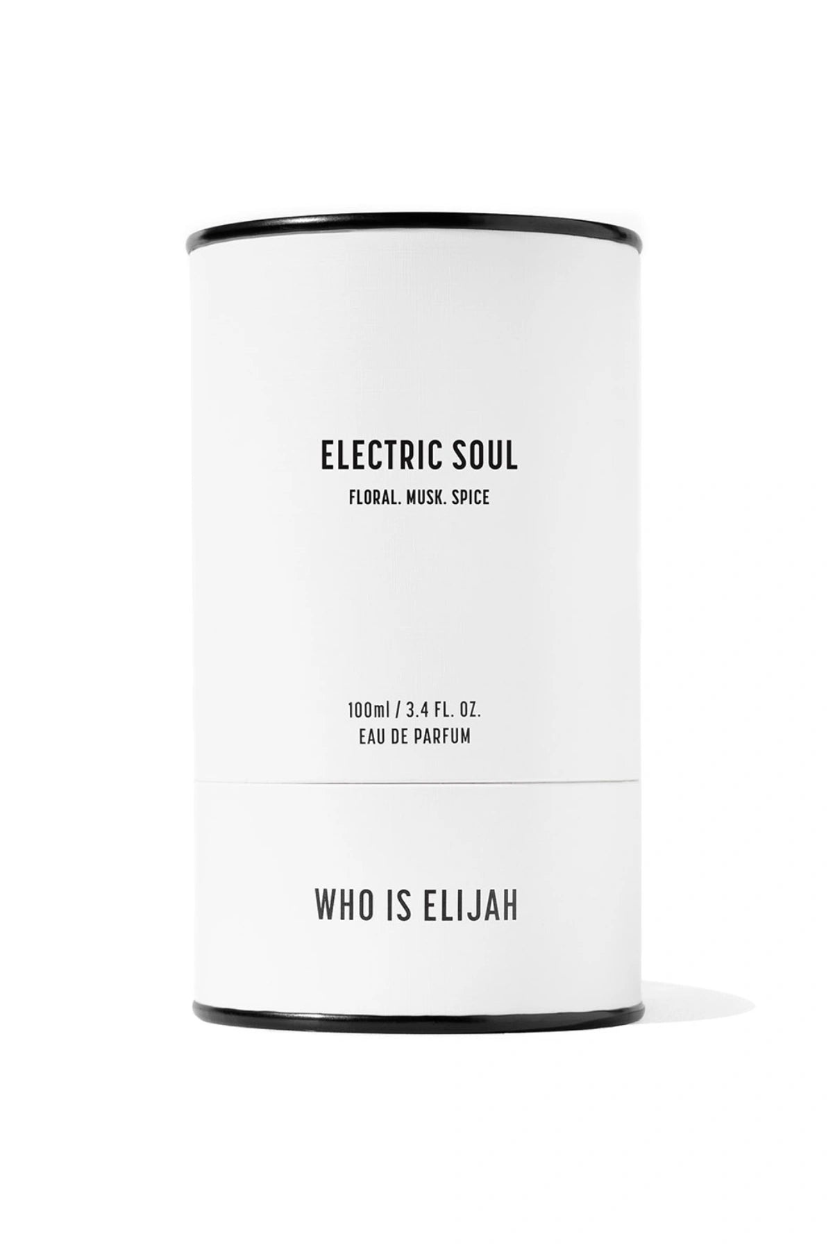 Electric Soul by Who Is Elijah, a seductive floral, musk, spice fragrance with notes of pink pepper, pear, jasmine, rose, amber, vanilla, and sandalwood, bold, daring, unforgettable.