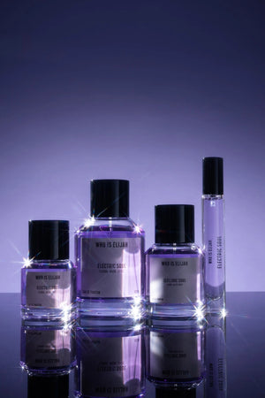 Electric Soul by Who Is Elijah, a bold floral, musk, and spice fragrance with a seductive, unforgettable allure.