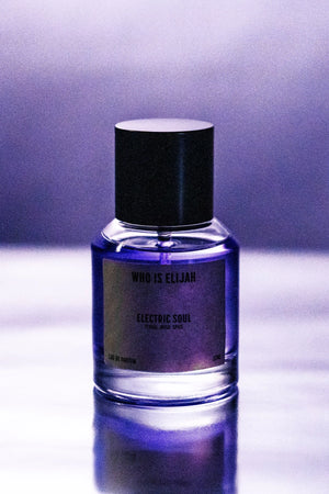 Electric Soul by Who Is Elijah, a bold floral, musk, and spice fragrance with a seductive, unforgettable allure.