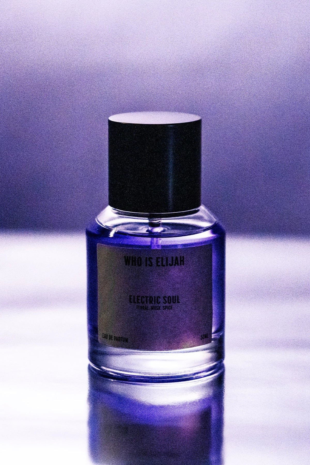 Electric Soul by Who Is Elijah, a bold floral, musk, and spice fragrance with a seductive, unforgettable allure.