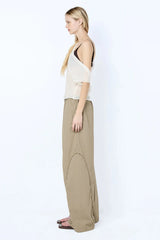 Eloise Layered Cowl Top by Bec + Bridge, a sheer georgette top with draped off-shoulder fit. Perfect for layering or summer styling.