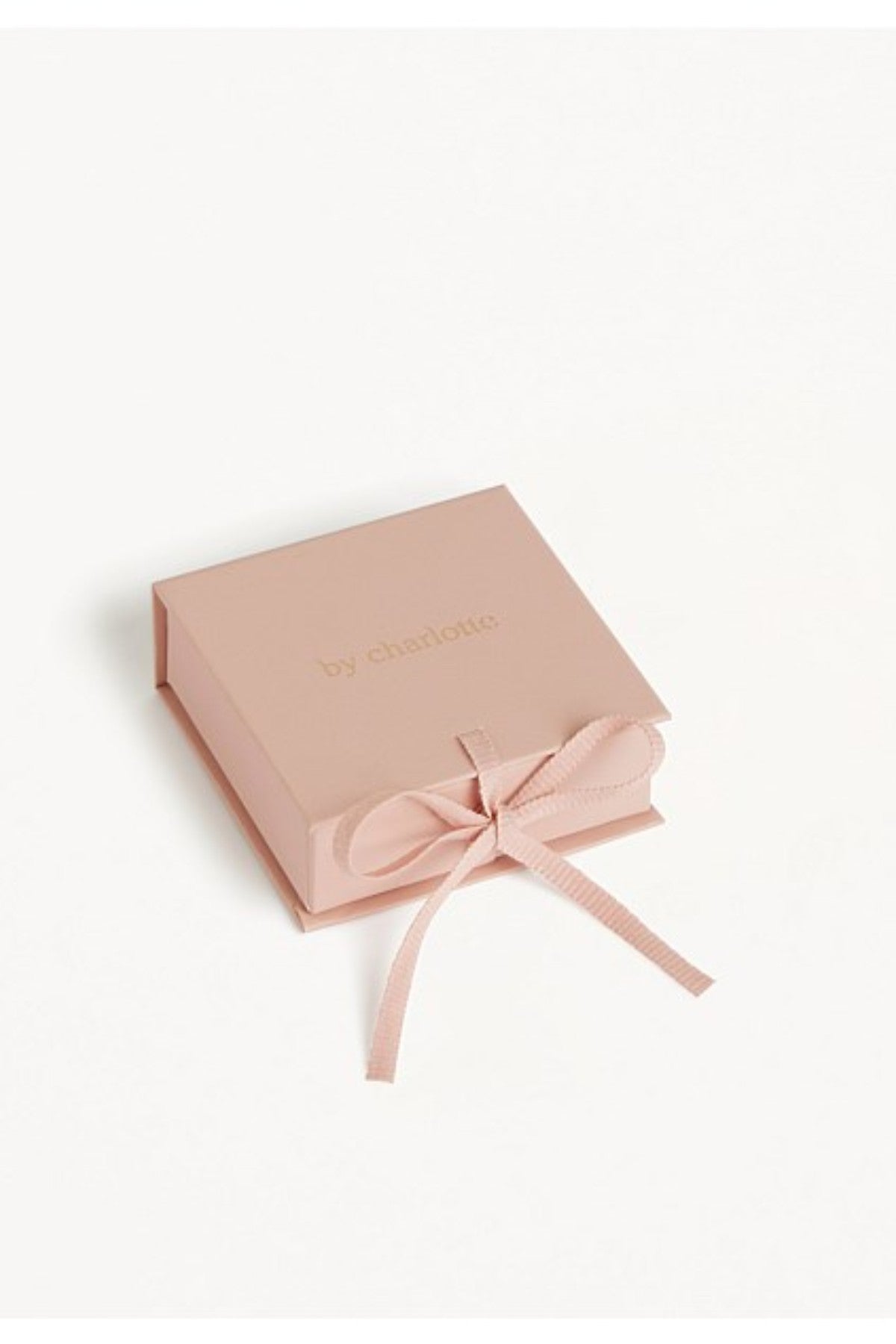 Entwined Hearts Earrings Sterling Silver by By Charlotte, triple-band crossover hoops with cubic zirconia accents.