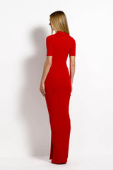 Esper Bodysuit Rio by Effie Kats - sculpting stretch jersey bodysuit designed for sleek evening styling or paired seamlessly with the Kayson skirt.